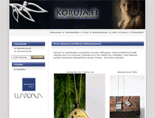 Tablet Screenshot of koruja.fi